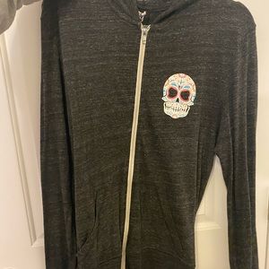 Light weight stone brewery Zip up hoodie